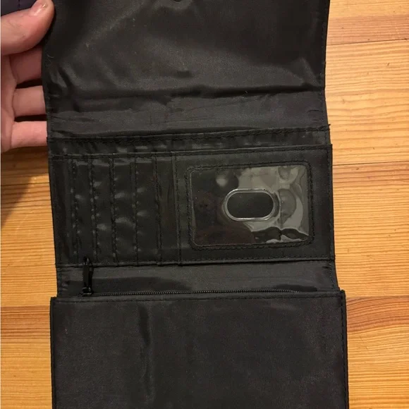 Nightmare Before Christmas Purple and Black Quilted Handbag and Wallet Set - Picture 5 of 8